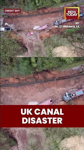 Breaking News: Sinkhole Causes Water Loss and Boat Damage | India Today News