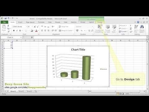 MS Excel 2010 / How to change size of chart