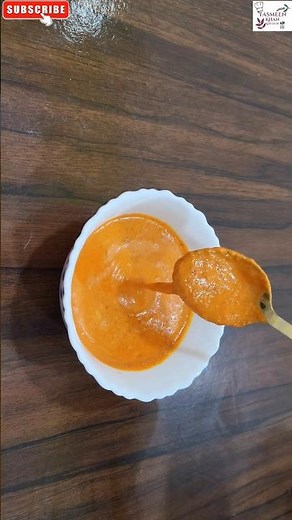 Spicy Sauce For Shawarma made by Yasmeen Khan | quick & easy recipe video#230