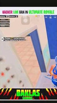 Hacker Live Ban In Ultimate Royale 😱