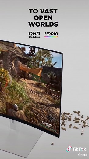 Introducing the NZXT Canvas QHD monitors!Where all games play nice.🖥️ Link in bio!