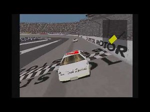 NASCAR 99 (PS1) Gameplay 8