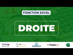 Fonction DROITE Excel 🚀 [Exercice et vidéo] | Morpheus Formation