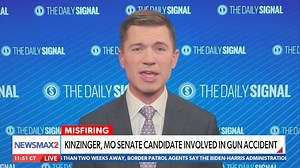 Biden's Latest Gaffe & Campaign Photo-Op Gone Wrong📸 The Daily Signal's Rob Bluey joins Newsmax host John Bachman to unpack today's major campaign developments: From Joe Biden's controversial comments about Donald Trump to a campaign photo-op accident in Missouri where a reporter was struck by a ricochet bullet fragment during a shooting range event with Adam Kinzinger and Lucas Kunce. Plus, Kamala Harris makes headlines with her response about potentially pardoning Trump. | The Daily Signal