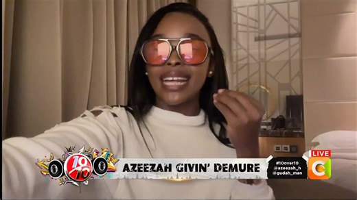 Show inadonjo kudonjo #10over10 Azeezah Hashim GUDAH MAN | Citizen TV Kenya
