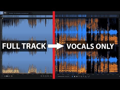 How To Extract Vocals From Any Song With 2 Clicks Using RX 8
