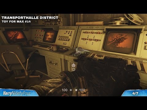 Wolfenstein 2 The New Colossus - Venus: Transporthalle All Collectible Locations