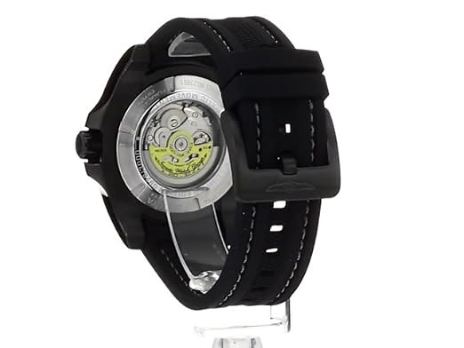 Invicta Men's Pro Diver Stainless Steel Automatic-self-Wind Watch with Silicone Strap, Black, 26