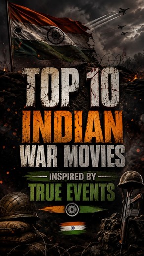 TOP 10 Indian War Movies Inspired by True Events 🇮🇳🔥 | Must Watch War Films #TrueStory #shorts
