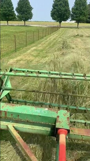 Tedding Hay!! Why Farm some, When you can FARMALL!!