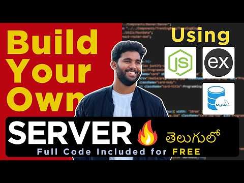🔥Complete Backend From Scratch | NodeJS, Express & MySQL Crash Course 🔥 | REST API, Auth, DB Setup