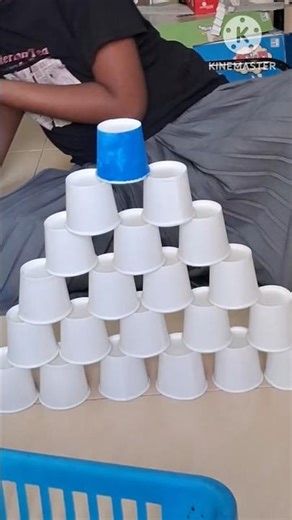 #Speed Cup Stacking🗑👍#hand-eye coordination, speed, and focus 👍