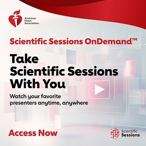Stay ahead in cardiology! Access nearly 300 sessions on-demand and earn CE credits on select sessions. Anytime, anywhere! | American Heart Association