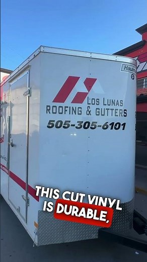 Custom trailer Vinyl Decal