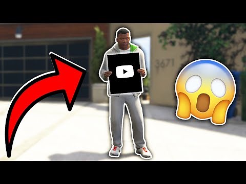 (FROSTBITE FACE REVEAL) FRANKLIN GETS SECRET GIFT FROM YOUTUBE IN GTA 5