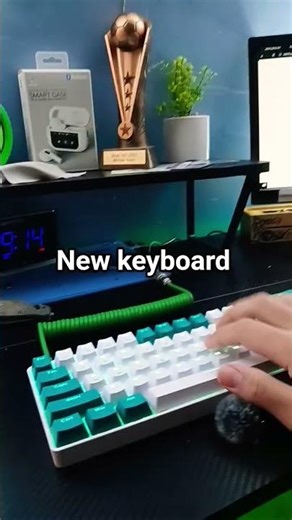 old vs NEW keyboard #viral