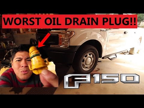 2018 Ford F-150 Oil Change | Over Engineered Oil Plug!?