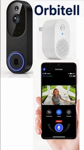 Orbitell Wireless Video Doorbell #doorbellcamera #door