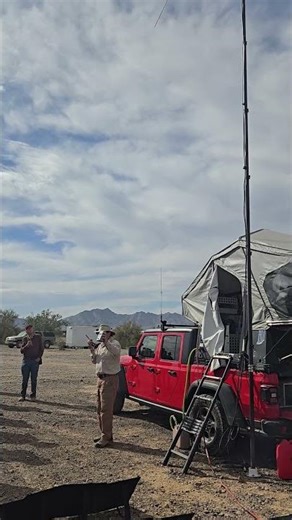 Ham Radio Antennas Displayed Amateur Radios Operating