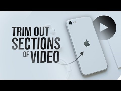 How to Trim Out Sections of a Video iPhone (tutorial)