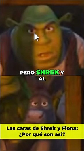 Why do Shrek and Fiona's faces look like that? #shrek5 #shrek #dreamworks #charlymocte #shrek5teaser
