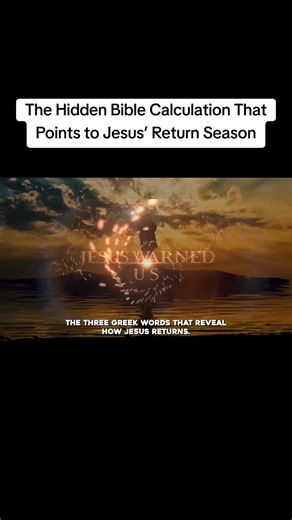 The Hidden Bible Calculation That Points to Jesus’ Return Season#god #new #jesuschrist #prophecy #jesus