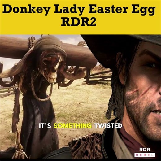 Donkey Lady Easter Egg 😱😱