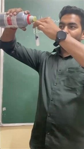 Test of Acid and base using Universal indicator, ph paper#chemistry #experiment #jee #students