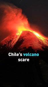 Chile’s Villarrica volcano has erupted 50 times in the last 500 years. Santiago has raised the alert level to orange and evacuated families living close by as fears of another eruption increase. | CGTN America | Facebook