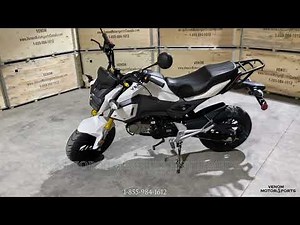 VENOM X20 125CC | STREET LEGAL MOTORCYCLE | GROM CLONE | WALK AROUND VIDEO | 855-984-1612