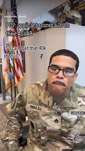 Your future in the Army starts with one test: the ASVAB. ✍️ Your score on this exam is the key to unlocking your career options, and it’s a lot more important than you might think. While the minimum score to qualify for a job in the Army is a 31, this only gets you access to a limited selection of careers. The higher you score, the more opportunities you can choose from—and the better your chances are for earning a large cash bonus. What if you don’t score a 31? Don’t worry. A score between 24-3