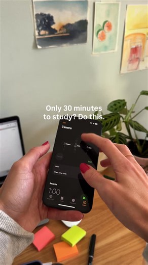 MyScript Notes on Instagram: "Only 30 minutes? That’s a whole study comeback. 😌⏳ Stop rereading and do a quick reset: ✨ headings 🎨 color-code 🧠 one-sentence summary 🧩 relabel a diagram ✅ AI quiz yourself What could you learn in 30 minutes?"