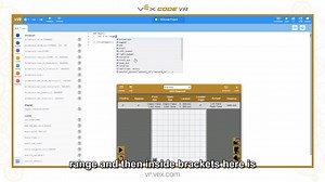 VEX IQ 课程 VEXcode VR Python - 4. Loops and If Else