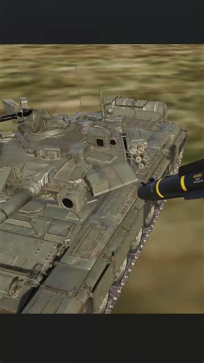 Tank vs Missile… No Chance 💥 #Shorts