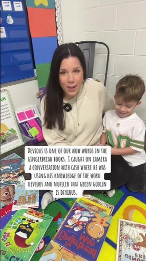 One of our December Wow Words is devious, which we find in The Gingerbread Boy when the fox is being