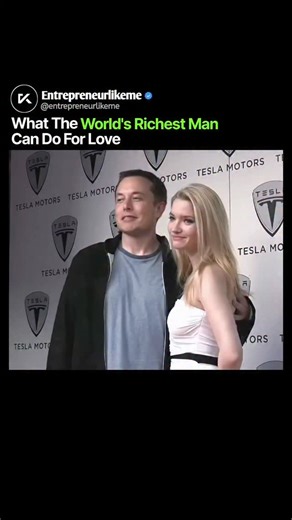 EntrepreneurLikeMe on Instagram: "Elon Musk’s former wife, Talulah Riley, shared a light memory from the early days of their relationship. In a BBC documentary, she recalled how Musk once forgot her Christmas gift and then went out barefoot in the snow in the middle of the night to pick flowers for her. Riley, who was 22 when they met, described Musk as charming, eccentric, and one of the most interesting people she had ever known. The two married in 2010, divorced in 2012, remarried in 2013, an