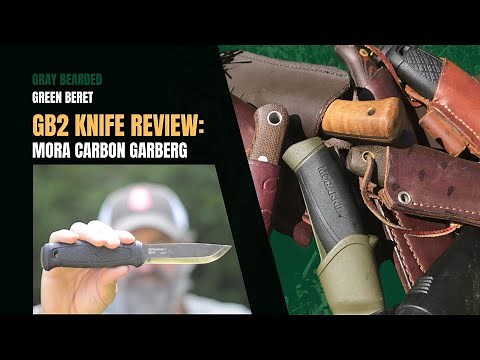 Best Survival and Bushcraft Knife: The Mora Carbon Garberg