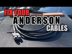 How to fix convert add anderson plug fitting made easy, tips at home.