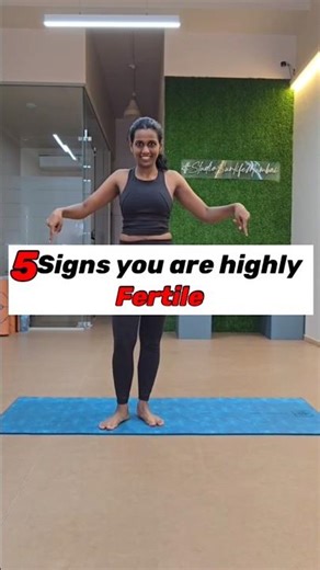 5 Signs You're Highly Fertile 🔍💡 Learn about your body's natural signals! #fertility #femalefitness