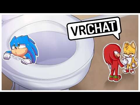 Team Movie Sonic Shrinks In VRCHAT?!
