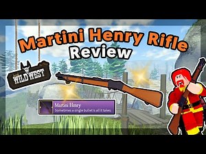Martini Henry Rifle Review - The Wild West - Roblox