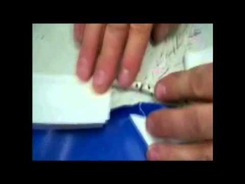 How do you repair a broken pool cover rope?