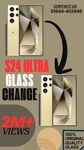 2M views · 18K reactions |  Samsung S24 Ultra Glass Change ✅ আজকে...