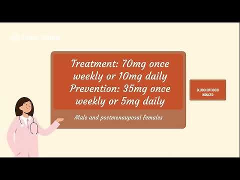 Fosamax - Alendronate Drug Informational Video