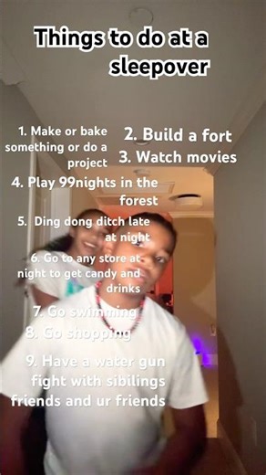 Things to do at a sleepover #sirenfunkdance #dance #thesleepoverclub #sirenfunk#nightimesleepover