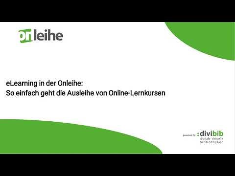 Onleihe 2.0 - Web-Onleihe: eLearning-Kurse nutzen
