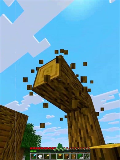 Minecraft When I Need A Survival House In 1 Min...🤯 (Stay) #minecraft #shorts