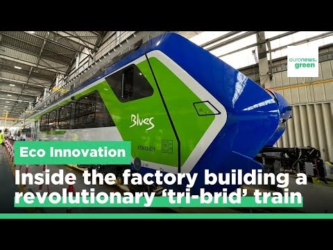 Inside the factory making ‘tri-brid’ electric trains that could revolutionise transport in Europe