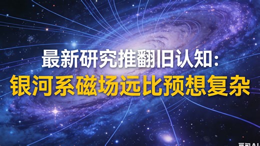 银河系磁场竟如此混乱？最新三维地图颠覆百年认知！【深度天文】