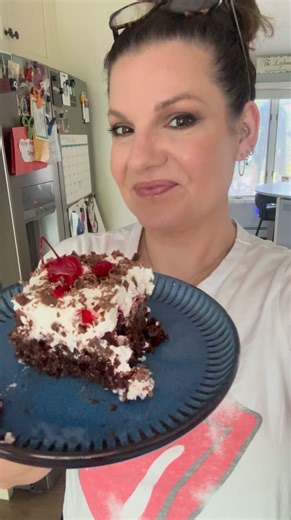 🍒 https://aldentediva.com/cherry-coke-poke-cake/ | Al Dente Diva Food & Recipes